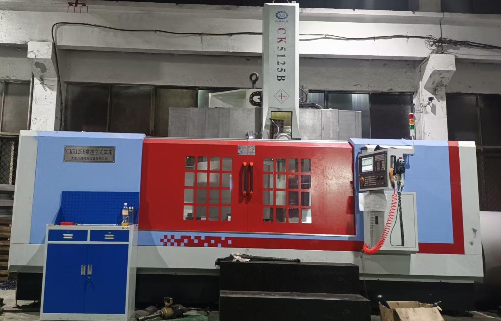 CK5125B半封閉單柱數控立車